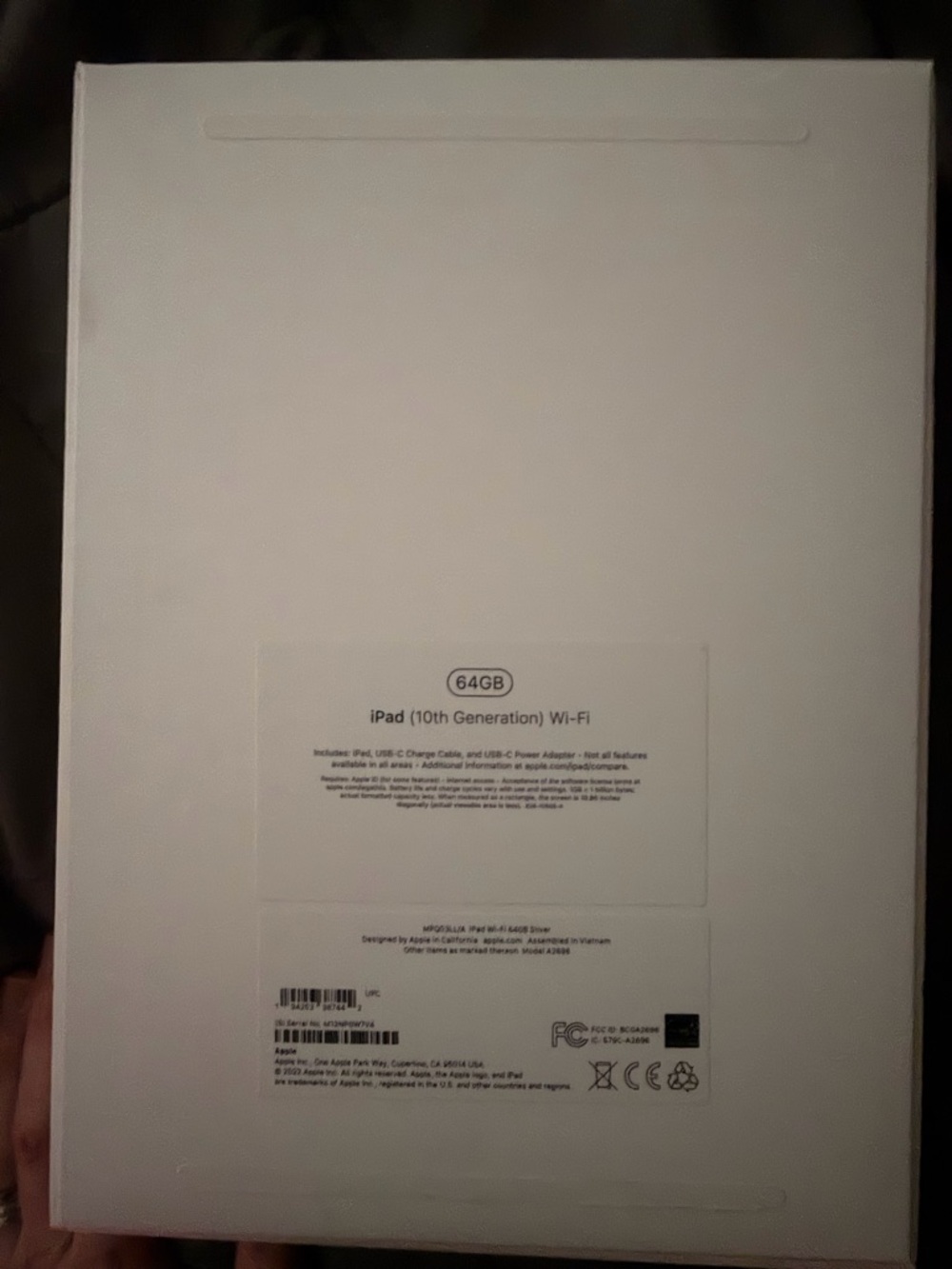 Apple iPad (10th Generation) Wi‑Fi - White